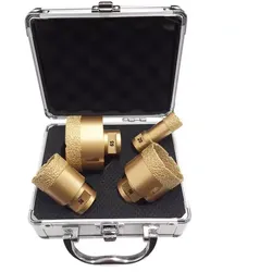 Diamant-Trockenbohrkronen-Set GOLD Art. 50249