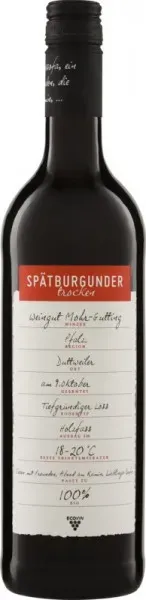 Spätburgunder Bioweingut Mohr-Gutting 2021 - 6Fl. á 0.75l BIO