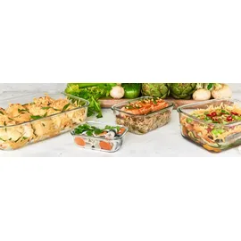 GASTROMAX Frischhaltedose grau 2,7 l