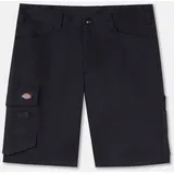 Dickies Arbeitshose "Dickies Workwear Shorts LEAD IN FLEX SHORTS", Mädchen, Gr. 38, Normalgrößen, schwarz, 97% Baumwolle, 3% Elasthan, Hosen Arbeitshose