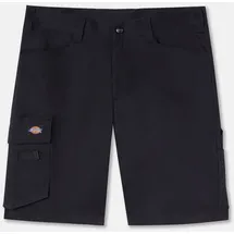 Dickies Arbeitshose "Dickies Workwear Shorts LEAD IN FLEX SHORTS", Mädchen, Gr. 38, Normalgrößen, schwarz, 97% Baumwolle, 3% Elasthan, Hosen Arbeitshose
