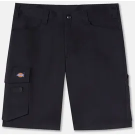 Dickies Arbeitshose "Dickies Workwear Shorts LEAD IN FLEX SHORTS", Mädchen, Gr. 38, Normalgrößen, schwarz, 97% Baumwolle, 3% Elasthan, Hosen Arbeitshose