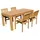 ASS Altenburger Teak Set 5-tlg. Braun