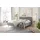 Set One by Musterring Polsterbett Cary 180 x 200 cm Stoff Grau Hellgrau