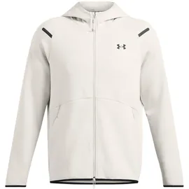 Under Armour Unstoppable Full-Zip Fleecejacke Weiß / Schwarz S