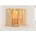 Sauna Freyja 1 und LED-Dachkranz Natur 202 x 210 x 165 cm