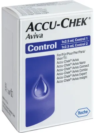 Accu-Chek Aviva Kontrolllösung 2x2,5ml (4455215001)