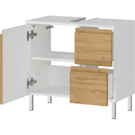 Germania Waschbeckenunterschrank Torrance 60 x 56 cm Weiß