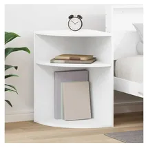 vidaXL Beistelltisch Weiß Spanplatte 39,7 x 39,7 x 60 cm