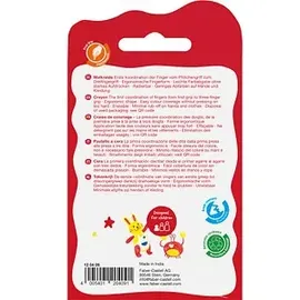 Faber-Castell Wachsmalstifte farbsortiert, 6 St.