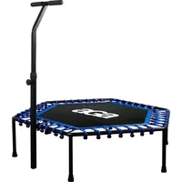 Aga24 Aga FITNESS Trampolin 130 cm Blau + Griff