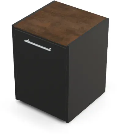 Brabura CT 60 Arbeitsmodul - Iron Corten / Anthrazit / Silberner Griff
