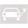 schilderfabrikation moedel gmbh Informationsschild Bodenschablone Parkplatz für Elektrofahrzeuge 120 x 64,5 cm Weiß