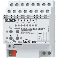 Jung KNX Rollladenaktor 4fach AC 110-230 V