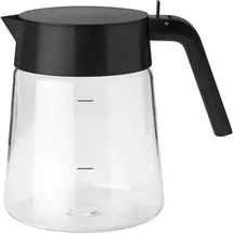 Stelton Kaffeekanne Nohr 1200 ml Glas Schwarz