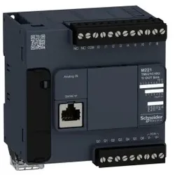 Schneider Electric TM221C16U SPS-Steuerung, Modicon M221, Kompaktformat, 16 E/A, Modbus, 24 VDC, Sink Transistor, Schraubklemmen