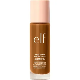 e.l.f. Halo Glow Liquid Filter, Teint-Booster für einen strahlenden Weichzeichner-Effekt, mit Hyaluronsäure, vegan und tierversuchsfrei, 6.5 Deep
