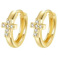 Dear Me Creolen Hope Huggie Gold 585 9mm