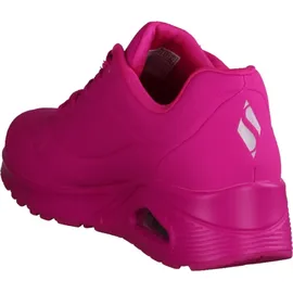 SKECHERS Uno Night Shades hot pink durabuck 38