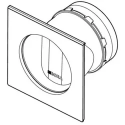 BORA UEBRK/1 3box Mauerkasten rund kurz inkl. Dichtungsmaterial