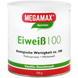 MEGAMAX Eiweiß 100 VANILLE 750 g