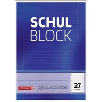 Brunnen Schulblock A4 Lineatur 27 50 Blatt