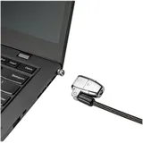 Kensington ClickSafe 2.0 3-in-1 Laptopschloss, Schlüssel