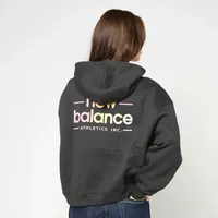 New Balance Reimagined Hoodie Schwarz S
