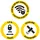 Selfsat MWR 5540 5G Cat 12 WLAN Router bis 2,6 Gbps inkl. SATCO 5G Antenne schwarz