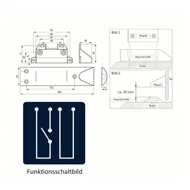 ABUS MK4000 Toröffnungsmelder VdS B