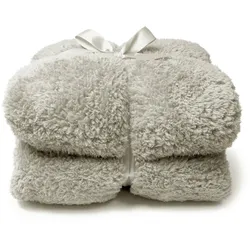 Unique Living Decke Teddy 150x200cm Grau