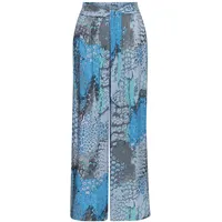 Buffalo Palazzohose Damen blau bedruckt Gr.36