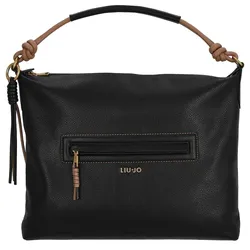 Liu Jo Sanura Hobo - Schultertasche M 38 cm (black) Umhängetaschen   Damen 