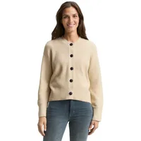 Tom Tailor Strickjacke sand stone beige melange L