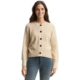 Tom Tailor Strickjacke sand stone beige melange L