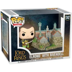 Funko - POP! - The Lord of the Rings - Elrond with Rivendell Town