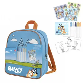 Cerdá Bluey Malvorlage Schreibwaren-Set 1 St. 30x22,5x2 cm weiß