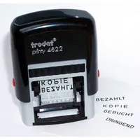 Trodat Wortbandstempel 4822 Stempel Schwarz 1 St.