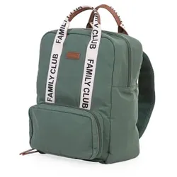 CHILDHOME Wickelrucksack Family Club Signatur Grün