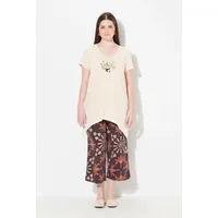 Ulla Popken Shirt in perlweiß | Gr.: 42-44