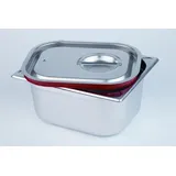 APS GN 1/4 Transport-Steck-Deckel, Silikondichtung, Griffmulde und Loch gegen Unterdruck, nicht für Kombidämpfer geeignet