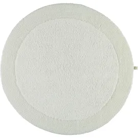 Rhomtuft Exquisit Weiß Ø 80 cm