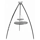 TRIZERATOP Schwenkgrill 200 cm Rohstahl schwarz