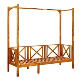 vidaXL Gartenbank 94 x 71 x 0 cm Braun