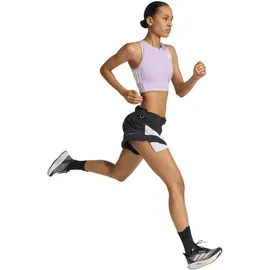 adidas Running Gel Pocket Crop Sport-top Powder Plum L