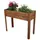 Harms Import Hochbeet mit Vlies-Einlage 90 x 40 x 80 cm Akazie
