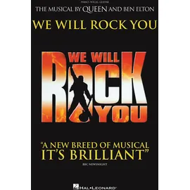 HAL LEONARD We Will Rock You: The Musical: The Musical by Queen and Ben Elton