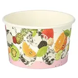 Papstar Papp-Eisbecher 150 ml 50 St. Weiß