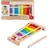 Fisher-Price HXV13 Fisher-Price Farbenfrohes Holz-Xylophon,