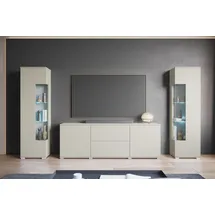 INOSIGN Wohnwand »KENIA« Komplett-Set, 3 Stk. tlg., braun